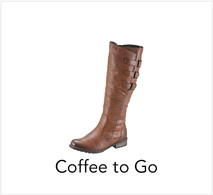 Schuh-Trend Coffee to Go bei I'm walking