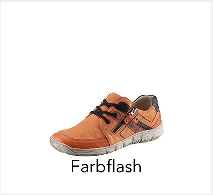Schuh-Trend Farbflash bei I'm walking